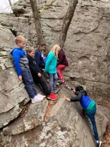 Hiking Natures Classroom Field Trip 4th Graders