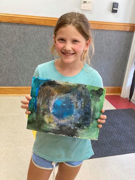 Art Projects at Summer Camp