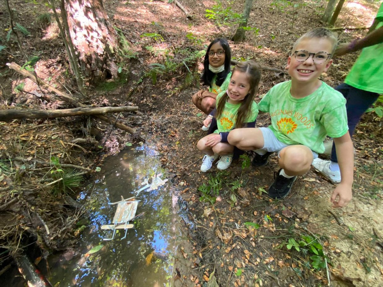 Outdoor learning on the Wildcat Waterway