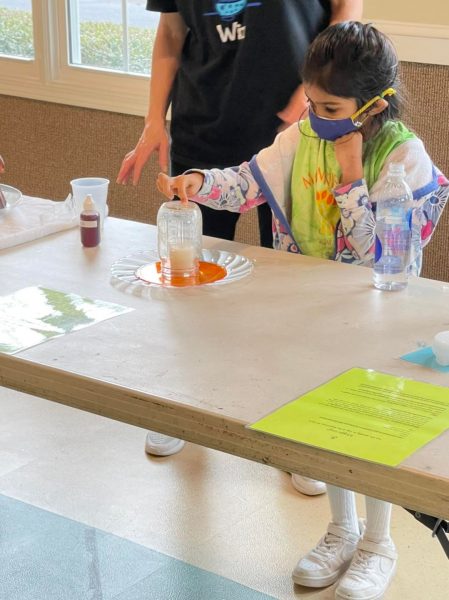 Science experiments for kindergartners at MCG private school