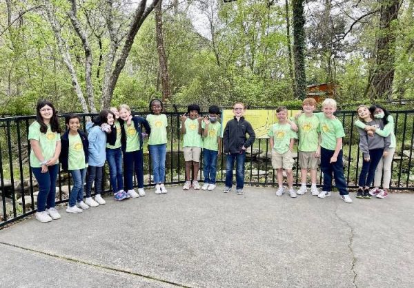 Students on field trip to Chattahoochee Nature Center