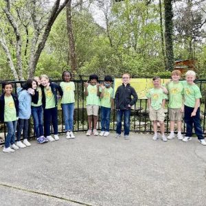 Students on field trip to Chattahoochee Nature Center