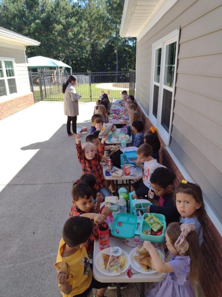 Preschool First Day of Fall Picnic
