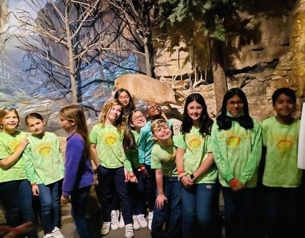 McGinnis Woods Students on a field trip