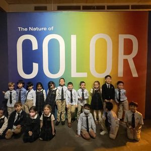 Kindergarten Field Trip to Fernbank Museum to learn about the science of color