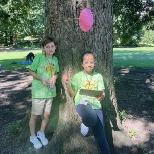 Orienteering at Piedmont Park Science Field Trip