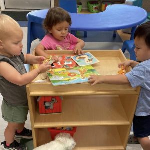 preschool students hands on learning